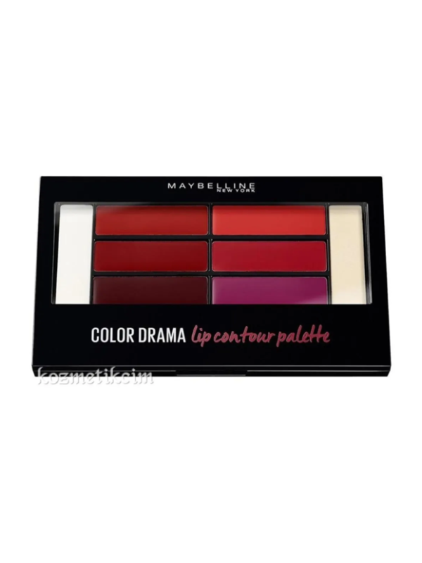 Maybelline New York Color Drama Lip Contour Palette Crimson Vixen