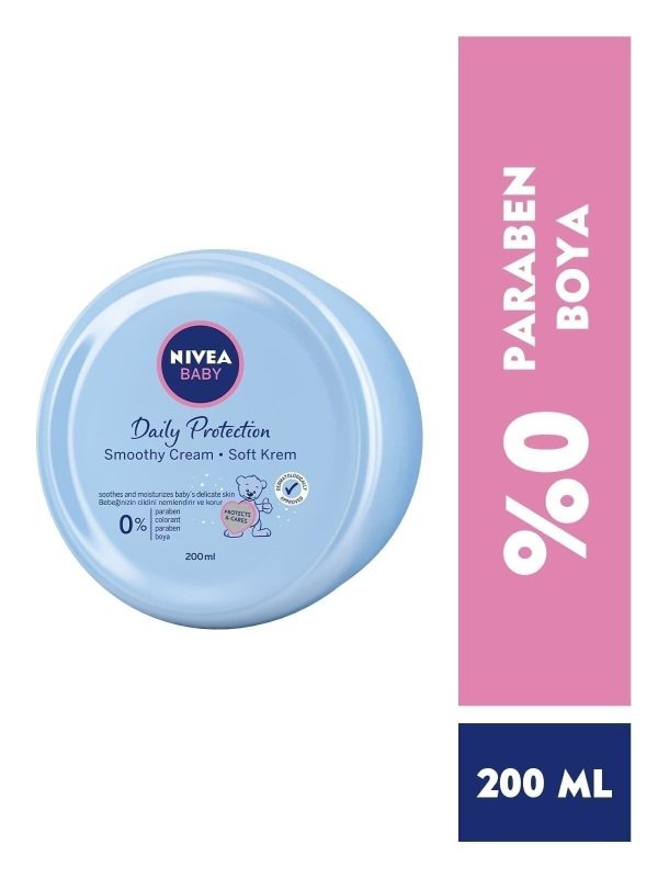 Nivea Baby Nıvea Baby Günlük Koruma Soft Krem 200 Ml,bebek Bakım, Bebek Nemlendirici