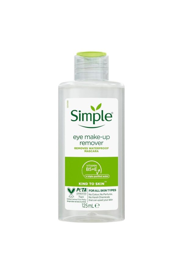Kind To Skin Hasas Göz Makyaj Temizleyici Yağsız, Su Bazlı 125 ml