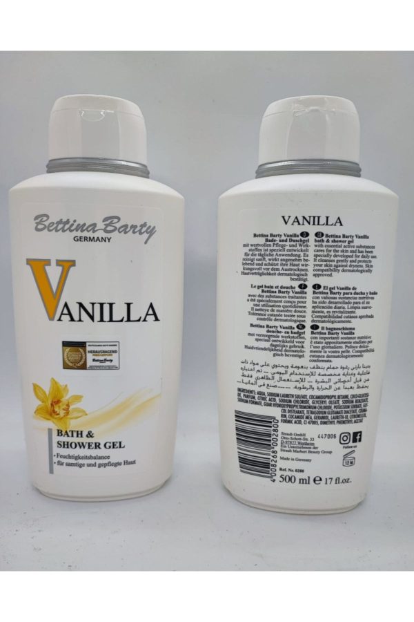 Vanilla Bath Shower Gel, Vanilya Banyo Ve Duş Jeli, 500 ml - Görsel 4