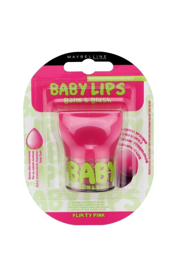 Dudak ve Yanak Balmı - Baby Lips Balm & Blush 02 Flirty Pink 3600531279714 - Görsel 2