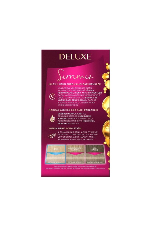 Deluxe Saç Boyası 12-2 Titan Sarı - Görsel 2