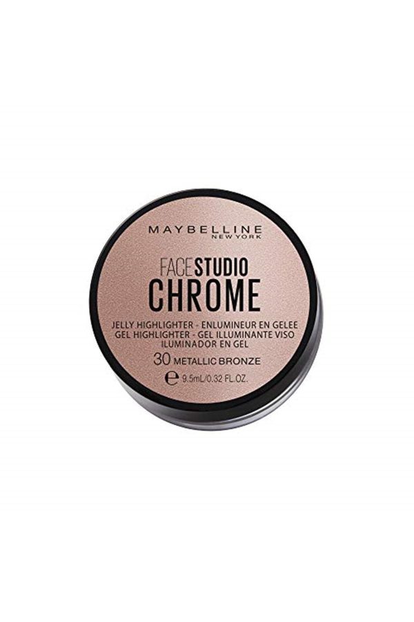 New York Face Studio Chrome Jel Aydınlatıcı - 30 Metallic Bronze 1 Pake - Görsel 5