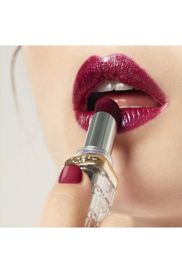 L'oréal Paris Color Riche Shine Ruj 470 Map To Nirvana - Mor - Görsel 3