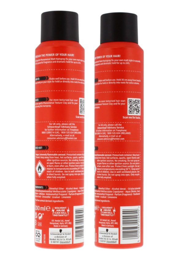 Keyonlıne Gentleman Hacim Veren Mat Saç Spreyi 200 ml - Görsel 2