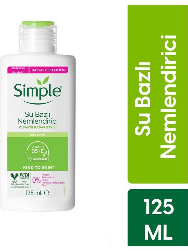 Kind To Skin Su Bazlı Nemlendirici Hassas Ciltler İçin 12 Saate Kadar Etkili 125 ml
