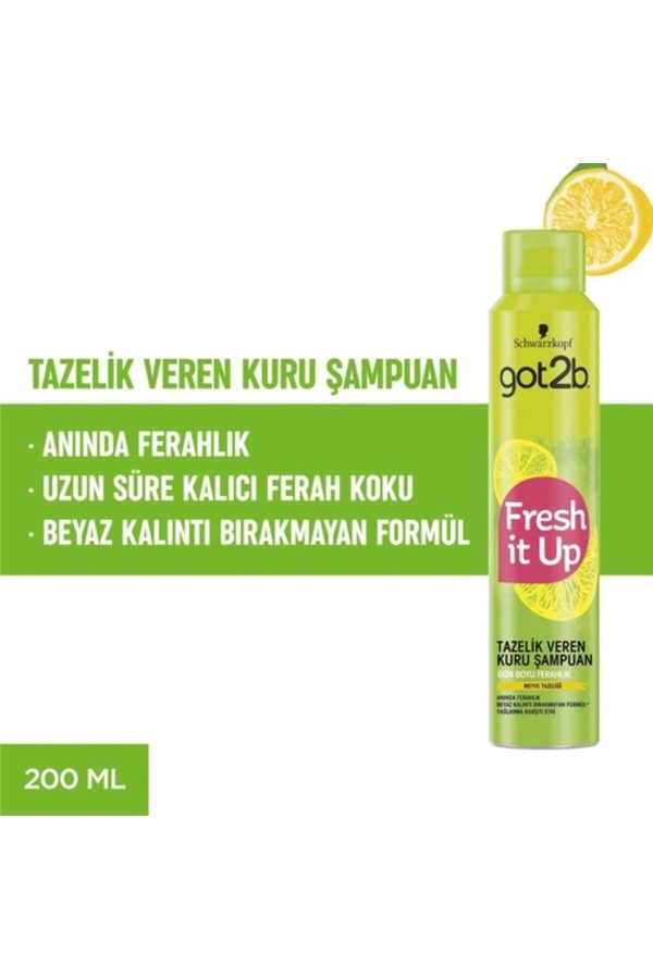 Fresh It Up Extra Fresh Kuru Şampuan 200 ml - Görsel 2