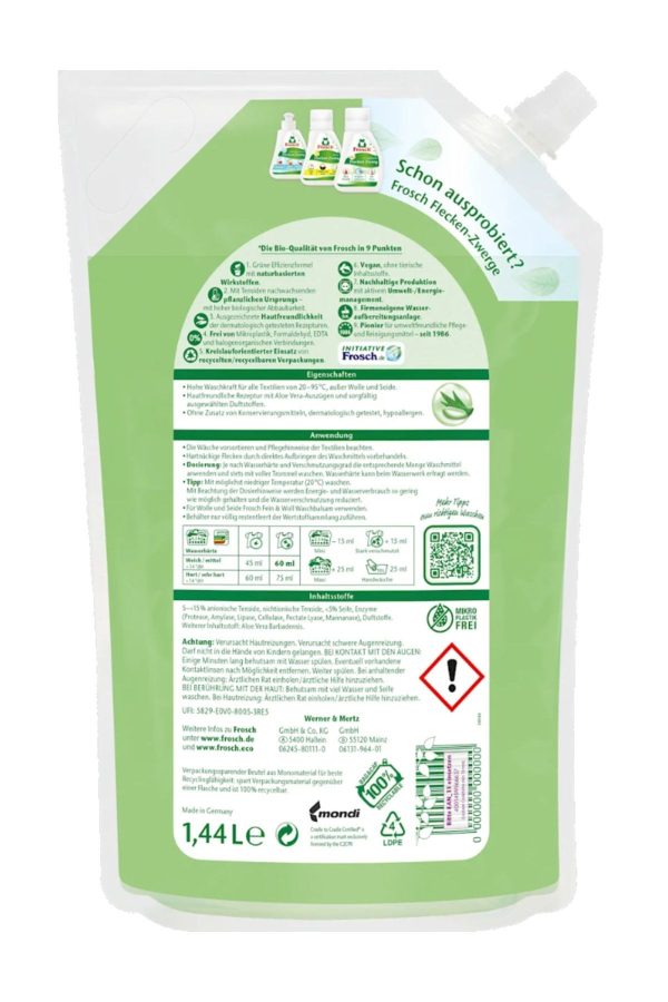 Sıvı Çamaşır Deterjanı Aloe Veralı 24 Yıkama - Görsel 2