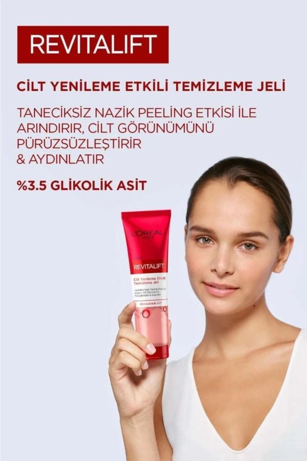 Revitalift Cilt Yenileme Etkili Temizleme Jeli 150 Ml- Glikolik Asit - Görsel 3
