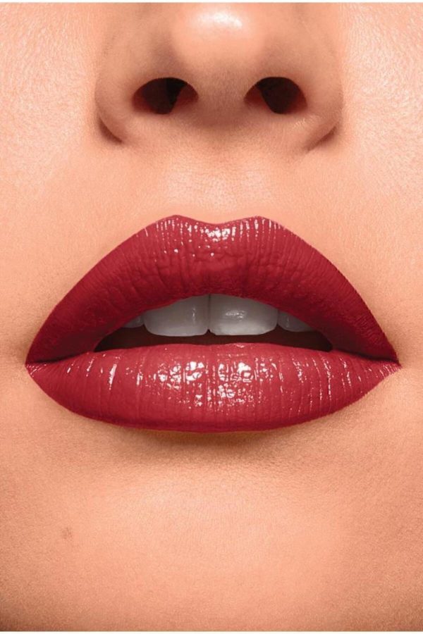 Color Sensational Shine Nemlendirici Parlak Ruj - 65 Spicy Mauve - Kahverengi - Görsel 4