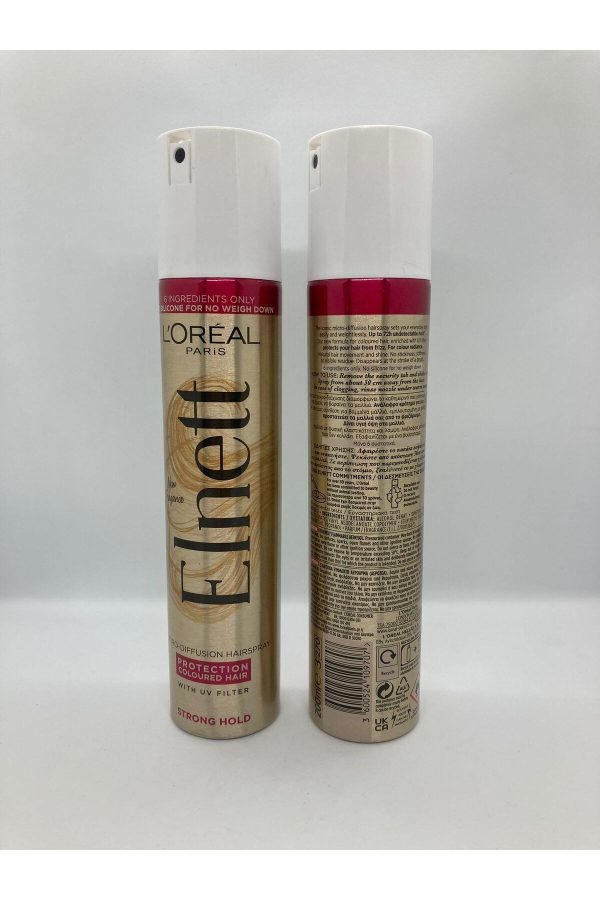 Elnett Mikro Difüzyon Saç Spreyi Boyalı Saçlar için Güçlü Tutuş, 200ml - Görsel 3