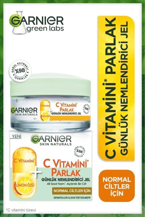 C Vitamini Parlak Günlük Aydınlatıcı Nemlendirici Jel (C Vitamini + Limon)