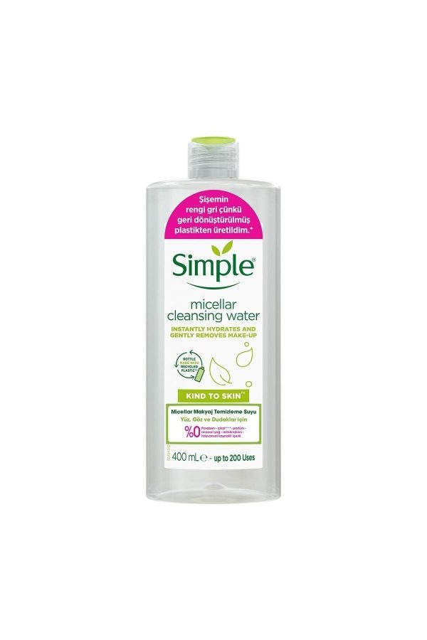 Kind To Skin Micellar Makyaj Temizleme Suyu Yüz Göz Ve Dudaklar Için 400 ml - Görsel 2