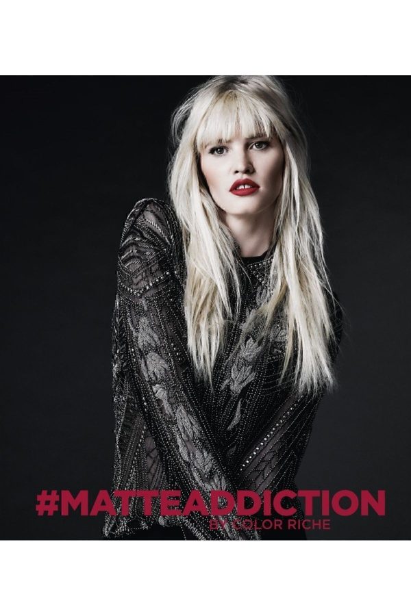 L'oréal Paris Color Riche Matte Addiction Ruj 349 Paris Cherry - Bordo - Görsel 3