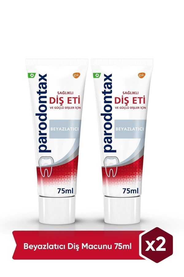 Beyazlatıcı Diş Macunu 75ml x 2 Adet