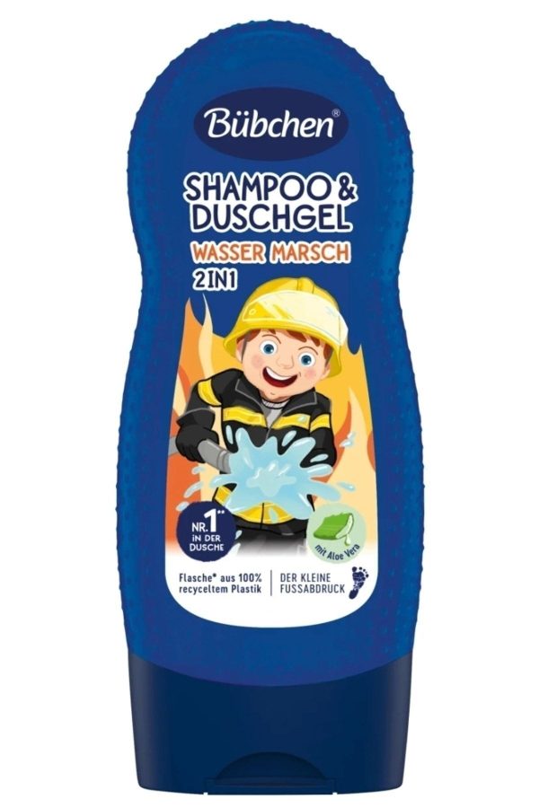 Wasser Marsc 2'si 1 Arada Şampuan%duş Jeli 230ml 3 Yaş Itibari Ile