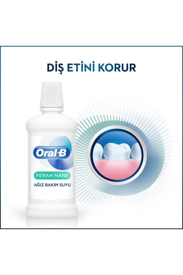 Diş Eti Ve Diş Minesi Onarım Ağız Çakalama Suyu 500 ml Ekstra Ferah - Görsel 3