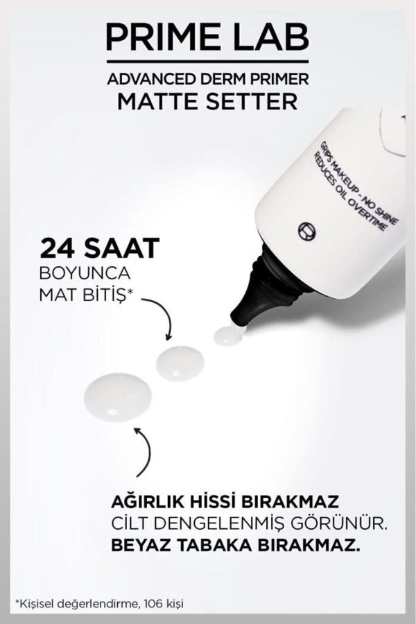 L'oréal Paris Prime Lab Matte Setter Matlaştırıcı Makyaj Bazı - Görsel 4