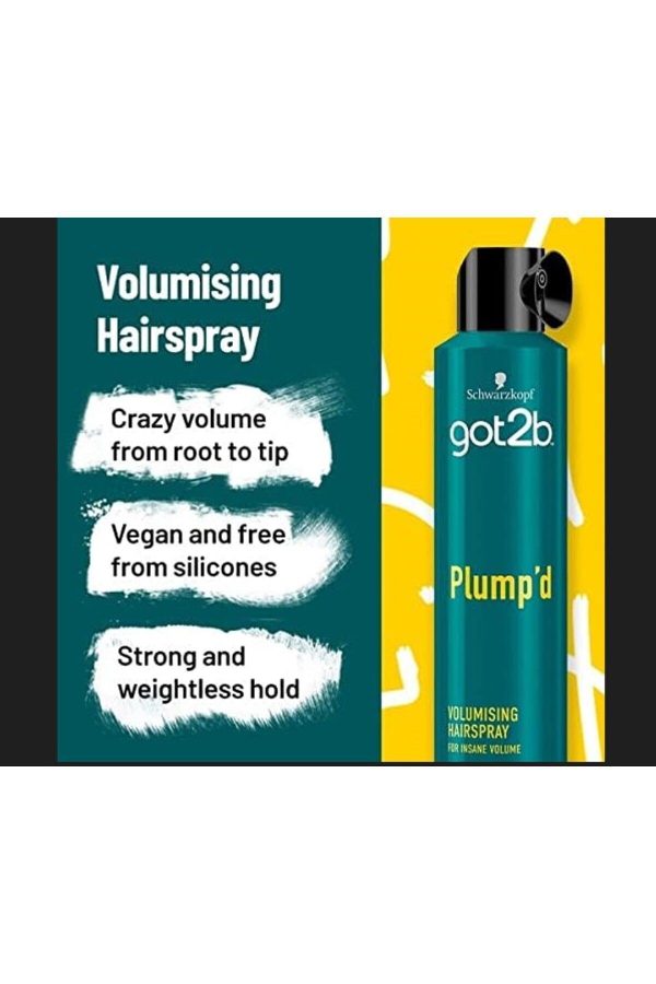 GOT2B DOLGUN HACİM VERİCİ SAÇ SPREYİ 300ML