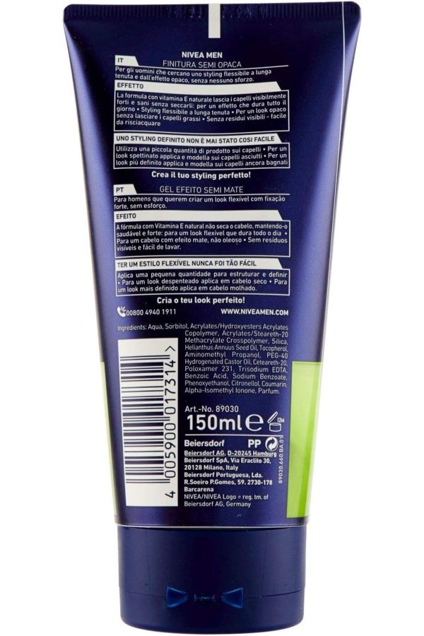 Men Craft Stylers Elastic Mat Şaç Şekillendirici Jöle 150ml - Görsel 3