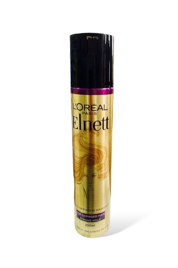 Elnett Değerli Argan Yağı Zarar Görmüş Saçlar İçin Güçlü Tutuş Saç Spreyi 200 ml