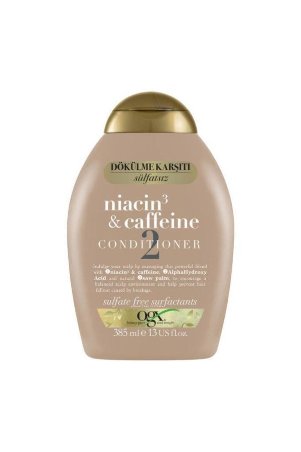 Dökülme Karşıtı Niacin & Caffeine Sülfatsız Bakım Kremi 385 ml - Görsel 2