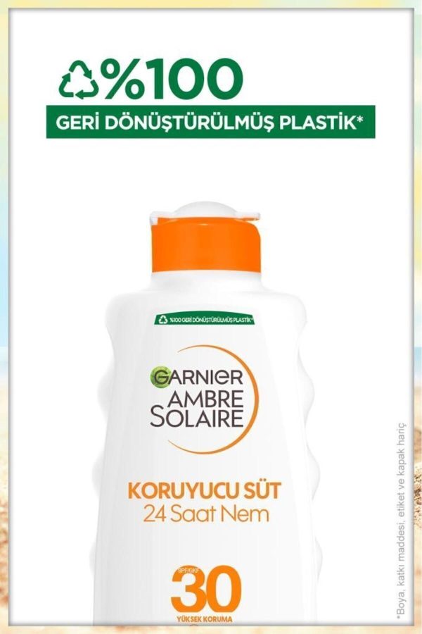 Ambre Solaire Güneş Koruyucu Süt Spf30 200ml - Görsel 4