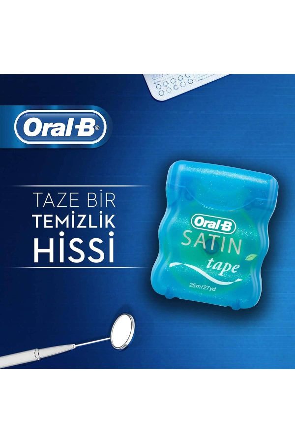 Diş Ipi Satin Tape 25 M - Görsel 4
