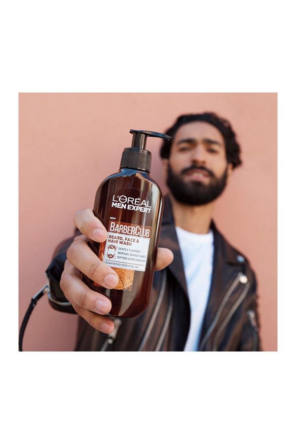 Barber Club 3 In 1 ( Sakal, Yüz Ve Saç) Yıkama Jeli 200 ml - Görsel 4