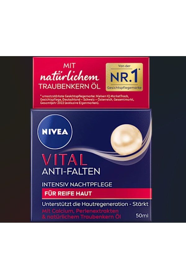 Kırışıklık Karşıtı Nemlendirici Yüz Bakım Gece Kremi 50ml - Görsel 3