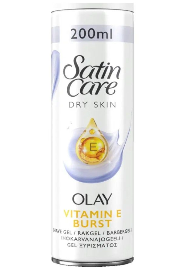 Satin Care Tıraş Jeli Kuru Ciltler E Vitamini 200 ml - Görsel 3