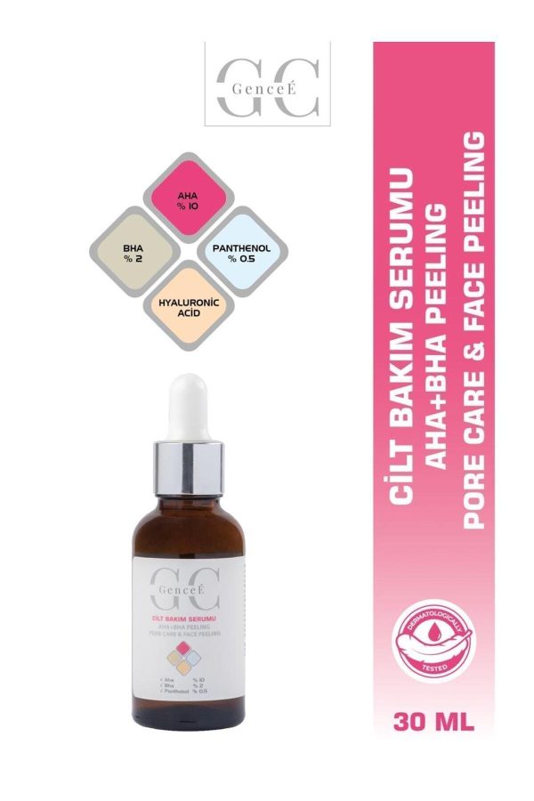 Canlandırıcı & Cilt Tonu Eşitleyici Kırmızı Peeling Aha Bha Serum 30ml