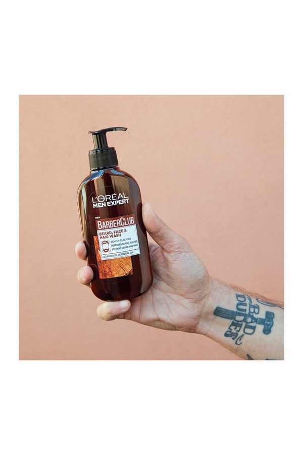 Barber Club 3 In 1 ( Sakal, Yüz Ve Saç) Yıkama Jeli 200 ml - Görsel 3