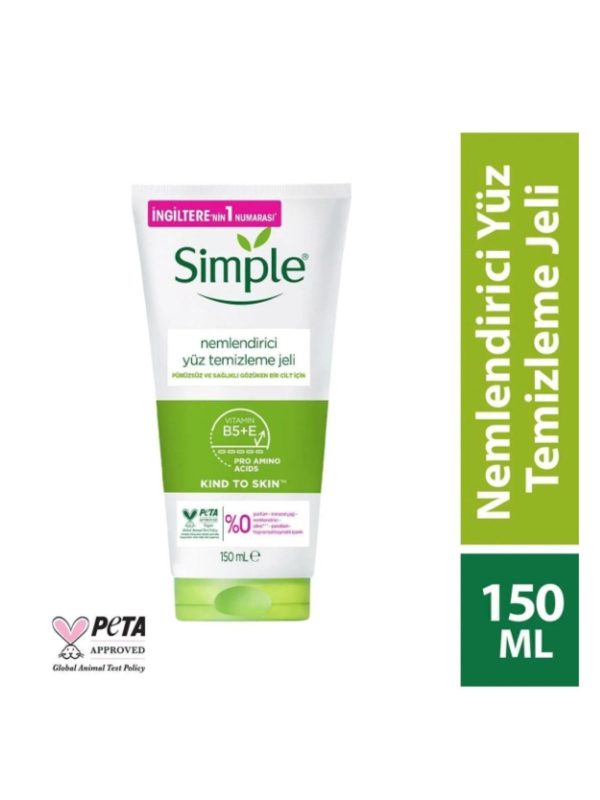 Kind To Skin Nemlendirici Yüz Temizleme Jeli B5 E Vitamini Pürüzsüz Ve Sağlıklı Cilt 150 ml