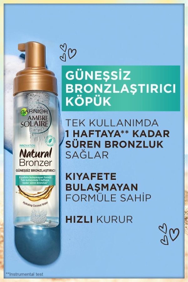 Ambre Solaire Güneşsiz Bronzlaştırıcı 200ml - Görsel 2