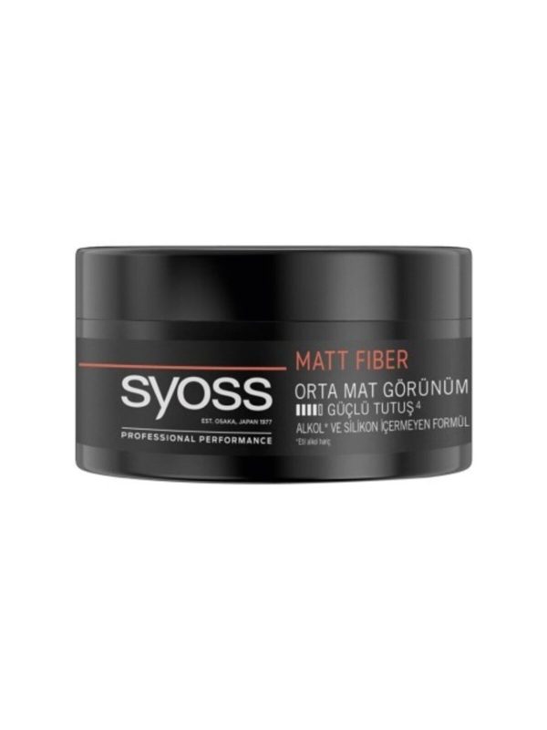 Matt Fiber Güçlü Tutuş 4 Orta Mat Görünüm Wax 100ml