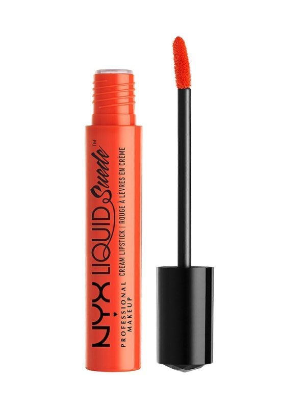 Uzun Süre Kalıcı Likit Ruj - Liquid Suede Cream Lipstick Orange County 800897840259