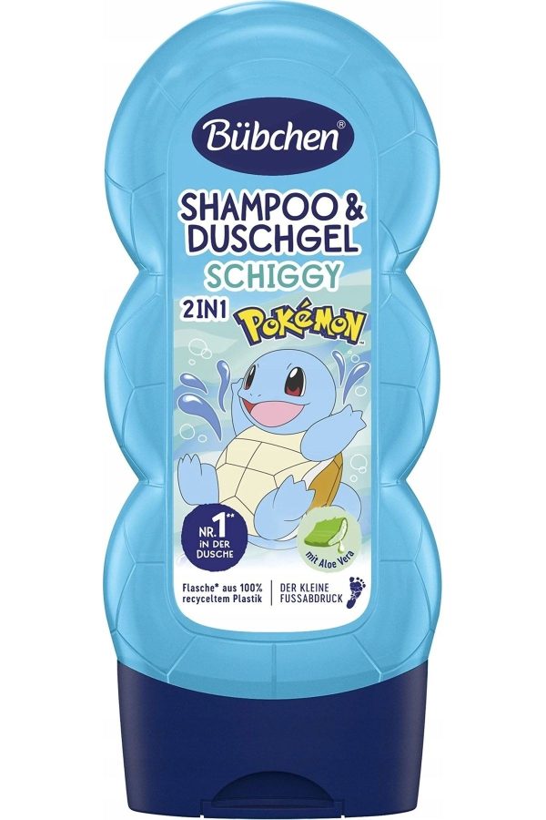 Pokemon Schiggy Kinder Shampoo & Duschgel 2in1, 230 Ml - Görsel 2