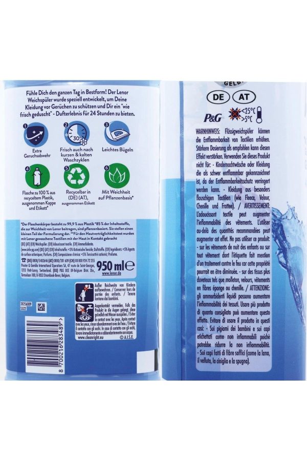 Yumuşatıcı Süper Nisan Serinliği 38 Yıkama 950 ml - Görsel 3
