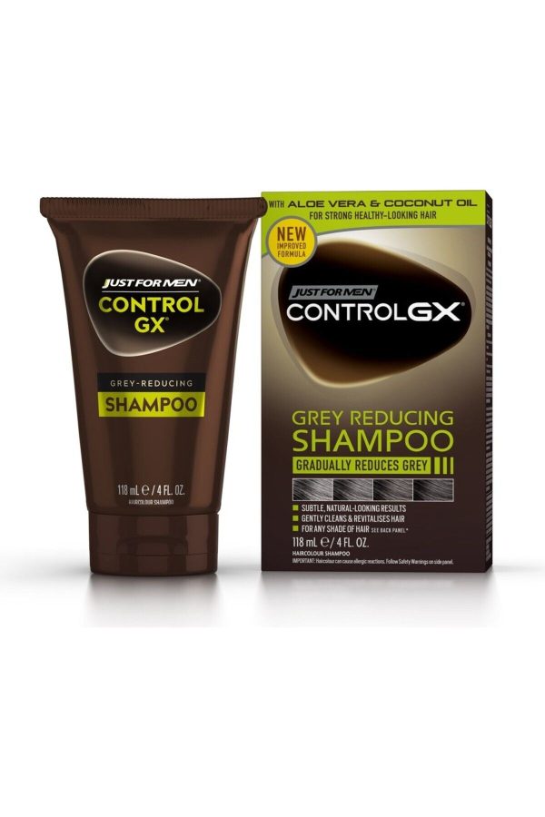 Controlgx Saç Siyahlaştırıcı Gri Engelleyici Şampuan 118 ml - Görsel 2