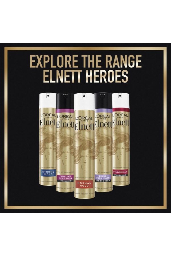 Elnett Güçlü Tutuş Saç Spreyi 200ml - Görsel 4
