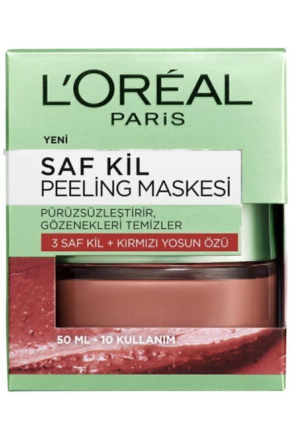 Saf Kil Peeling Yüz Maskesi 50 ml Cilt Bakım - Görsel 3