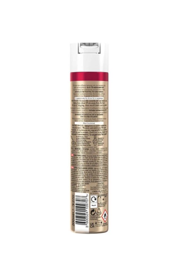 Elnett Mikro Difüzyon Saç Spreyi Boyalı Saçlar için Güçlü Tutuş, 200ml - Görsel 2