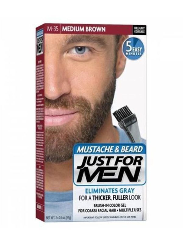 Orta Kahve Sakal Ve Bıyık Boyası M-35