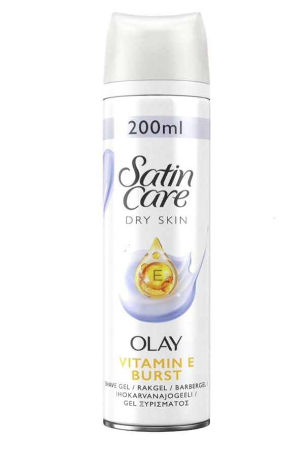 Satin Care Tıraş Jeli Kuru Ciltler E Vitamini 200 ml - Görsel 2