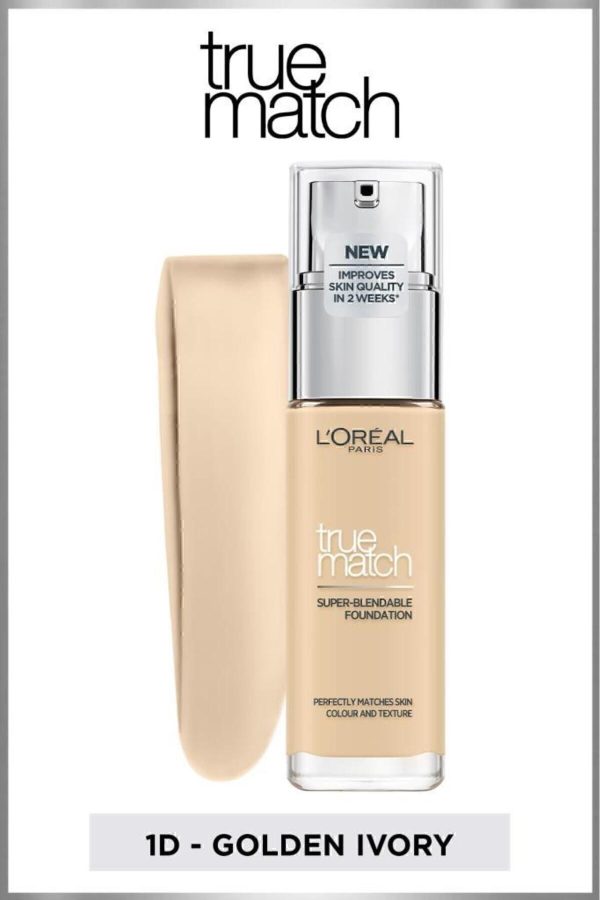 Loréal Paris True Match 1d Golden Ivory Fondöten- - Görsel 3
