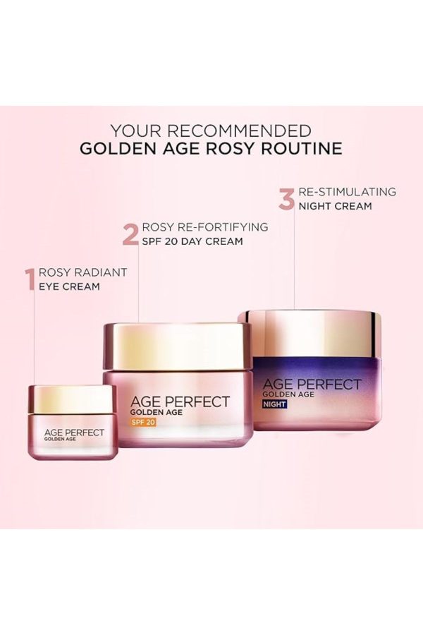 Age Perfect Altın Çağ - B5 Şakayık Gül Özü Işıltı Canlandırıcı Nemlendirici Krem 50ml - Görsel 3