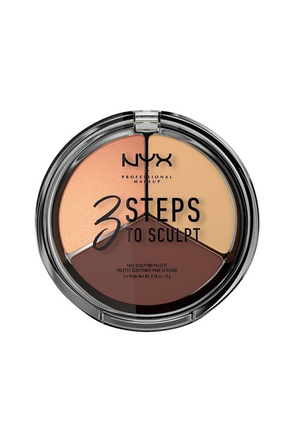 3'lü Kontür Paleti - 3 Steps To Sculpt Medium 800897098346