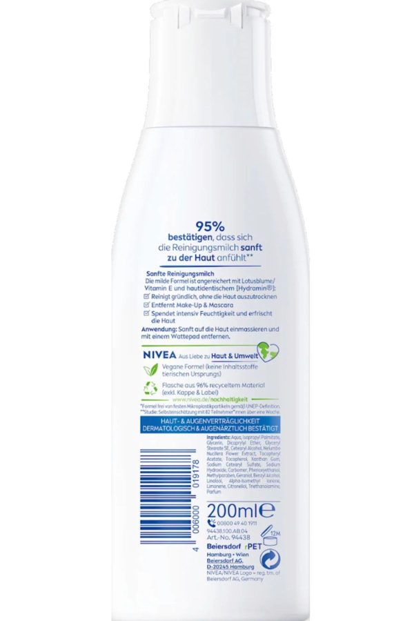 Hassas Makyaj Temizleme Sütü 200 ml - Görsel 2