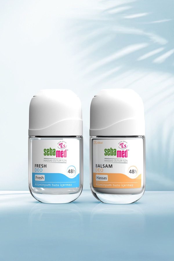 Hassas Ciltlere Özel 48 Saat Etkili Kadın Erkek Balsam Roll-On Deodorant 50ml - Görsel 3